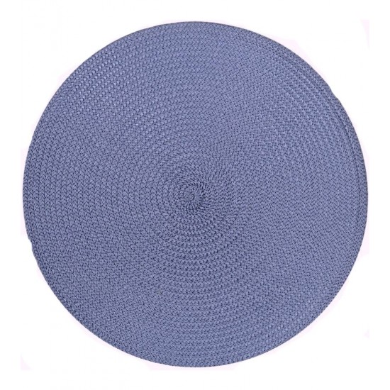 Lugar Americano 37,5cm Redondo Azul Escuro